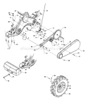 Part Location Diagram of 786-0186-0637 MTD Bracket-belt Keepe